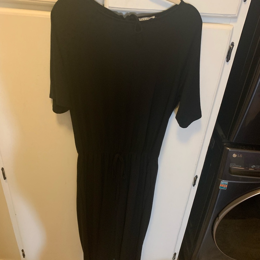 Black jumpsuit